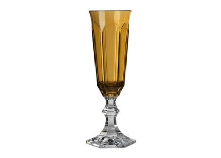 Mario Luca Champagne Flute Dolce Vita Amber